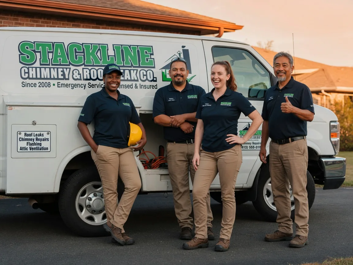 Chimney flashing repair company in Thornfield, MO